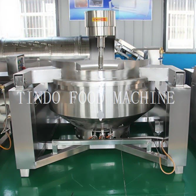 Industrial Gas Tilting Cooker With Mixer