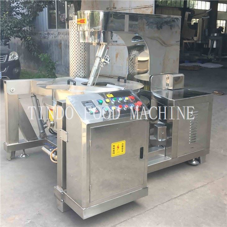 Industrial Gas Tilting Cooker With Mixer